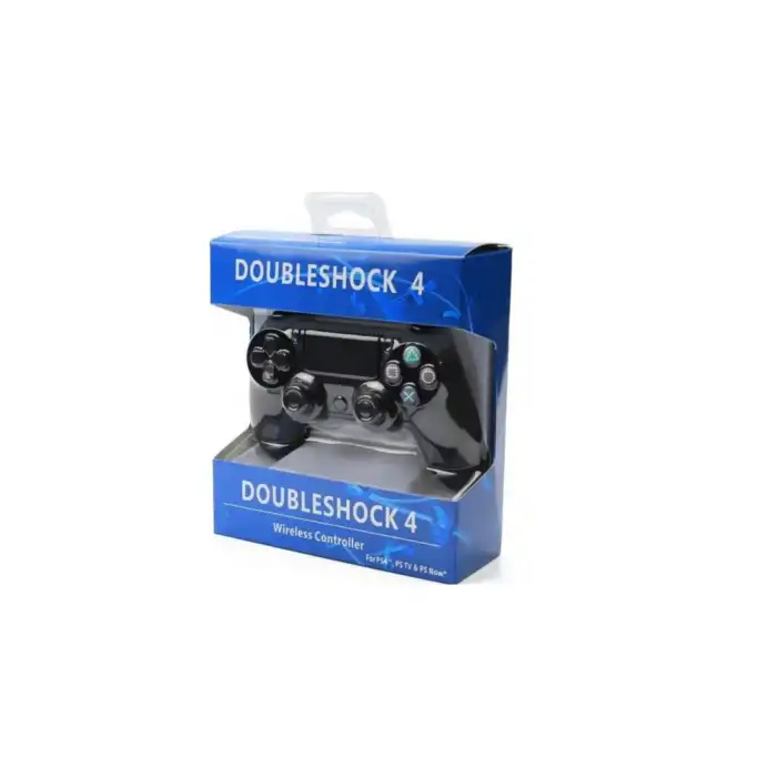 Kablosuz PS4 Oyun Kolu | Wireless Joystick Gamepad | Titreşimli DualShock Uyumlu – Siyah