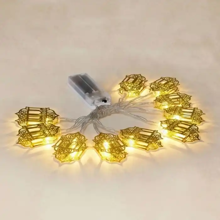 Ramazan Kandili Model Dekoratif LED Işık 2 Metre