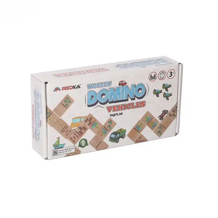 RD5649 Ahşap Domino Oyunu Araçlar