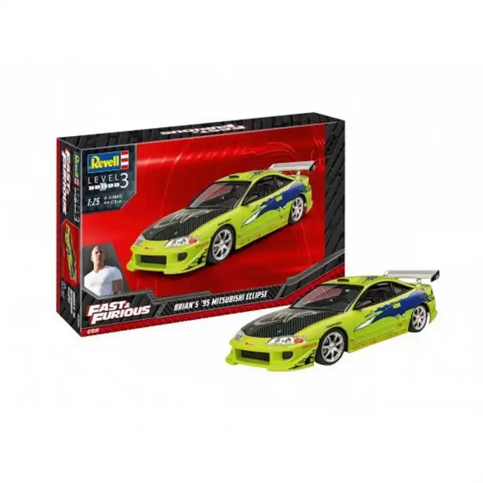 Revell 07691 Fast & Furious Brians 1995 Mitsubishi Eclipse