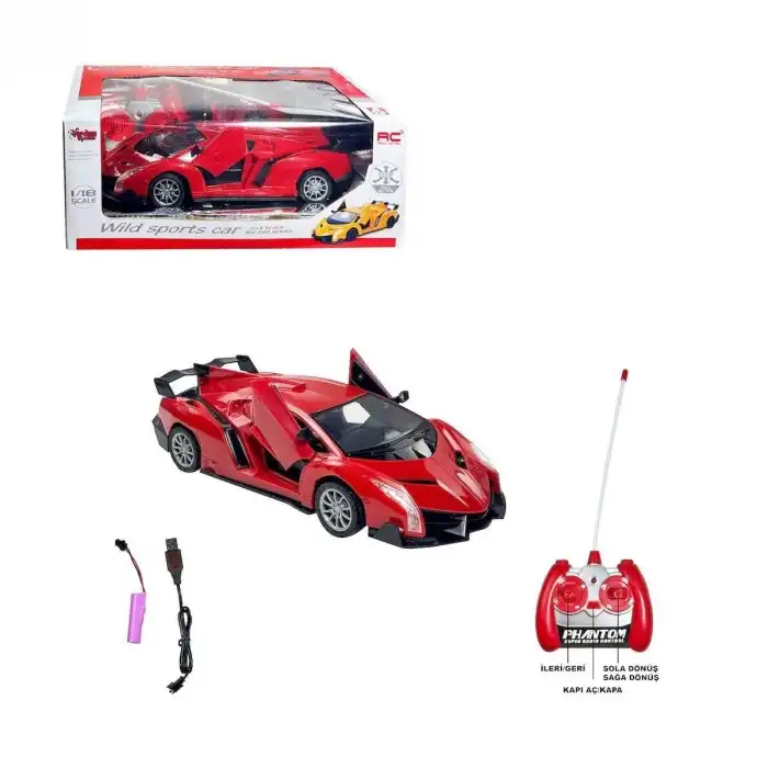 RG-1383-9A-11A Kumandalı Wild Sport Araba 1:18