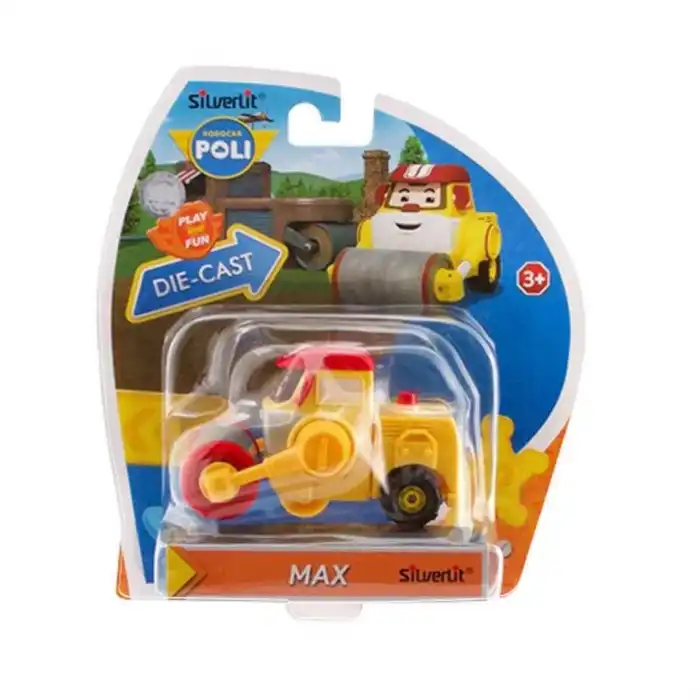 Robocar Poli Metal Araç Karakter Figür Max