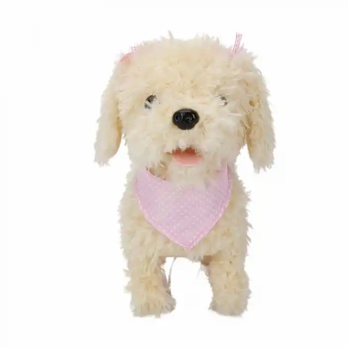 S01002858 YÜRÜYEN SEVİMLİ KÖPEK  SESLİ BEYAZ-SUN