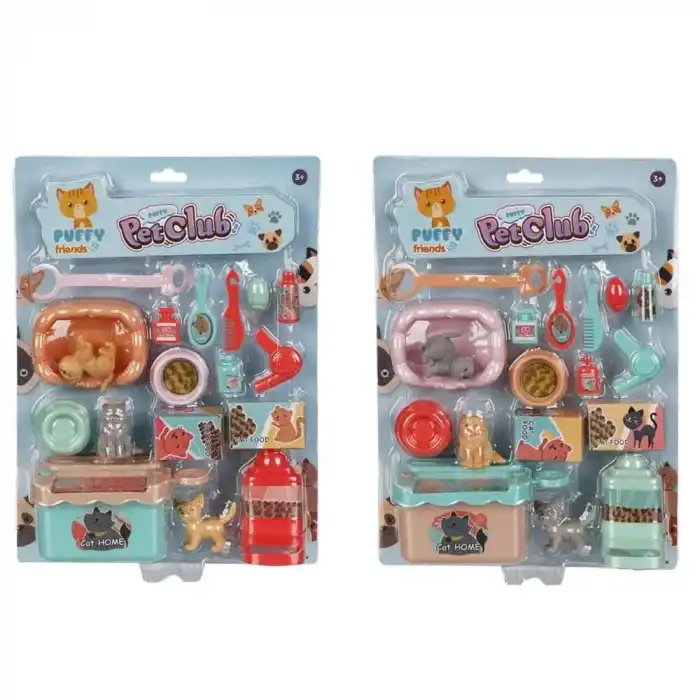 S01004374 OYUN SET KEDİ BAKIM SET 2A. 2R -SUN