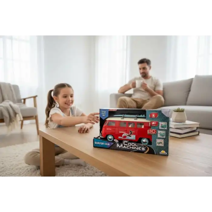 S01005718 SÖRF KARAVANI SES/IŞIK OYUNCAK KARAVAN