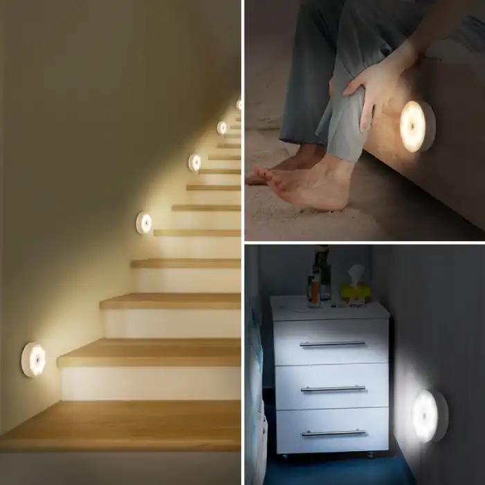 Şarjlı Sensörlü Gece Led Lambası Bx40