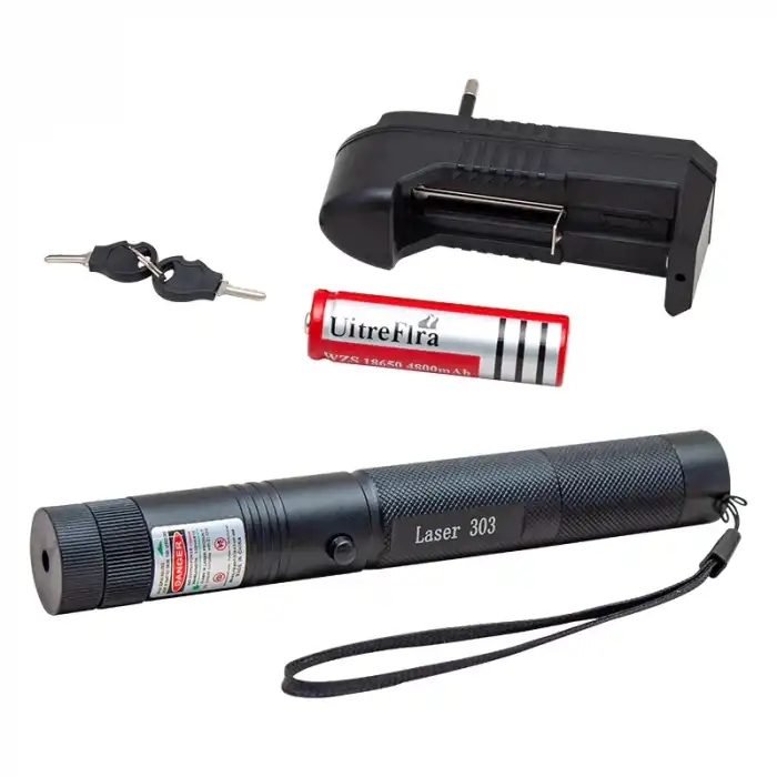 Şarjlı Yeşil Lazer Pointer 100 Mw Bx40