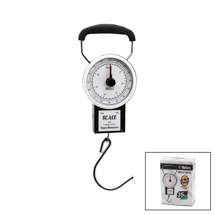 Scale 2in1 İbreli Kantar - Metre Bx40