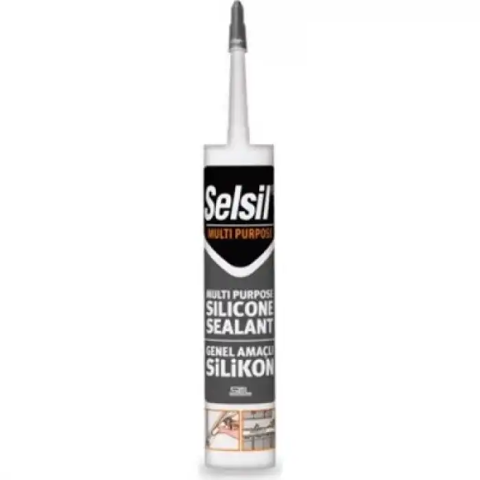 Şeffaf Universal Silikon - 280 gr - Genel Amaçlı