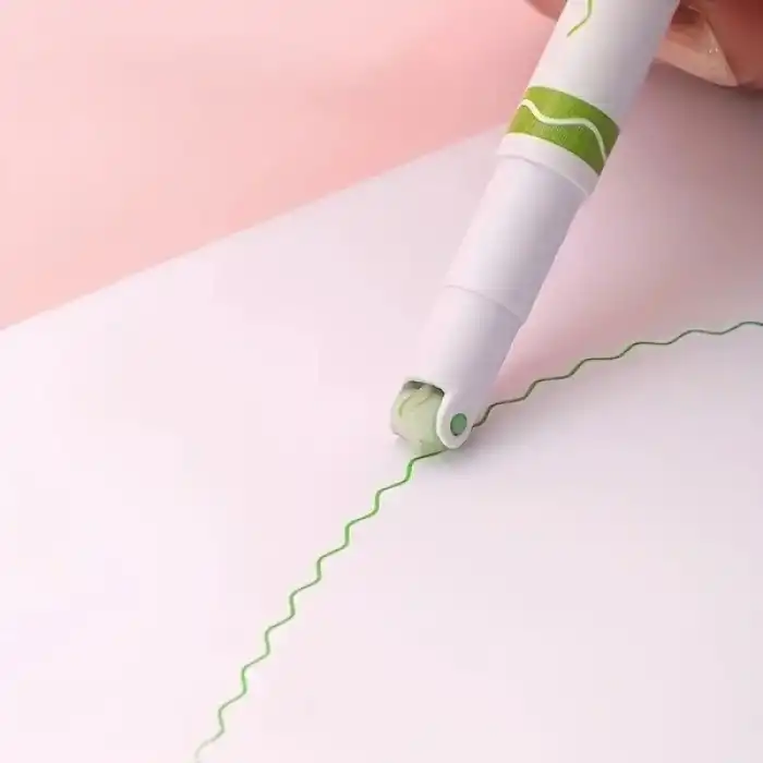 Şekilli Desen Baskılı 6lı Kalem Seti