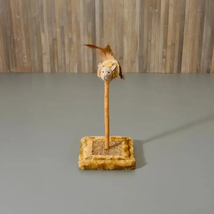 Sesli Oyuncaklı Kedi Tırmalama Tahtası