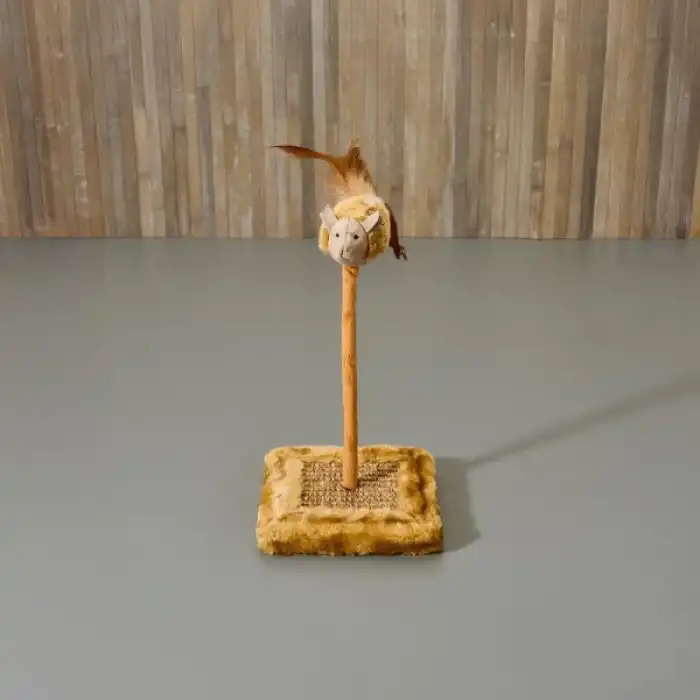 Sesli Oyuncaklı Kedi Tırmalama Tahtası