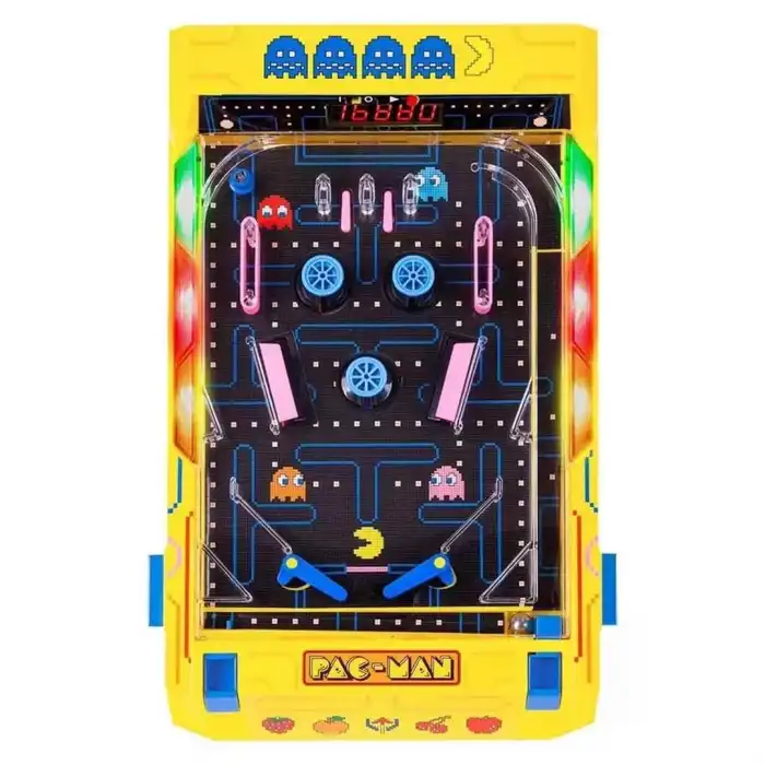 Sesli ve Işıklı Pac-Man Arcade Masaüstü Pinball