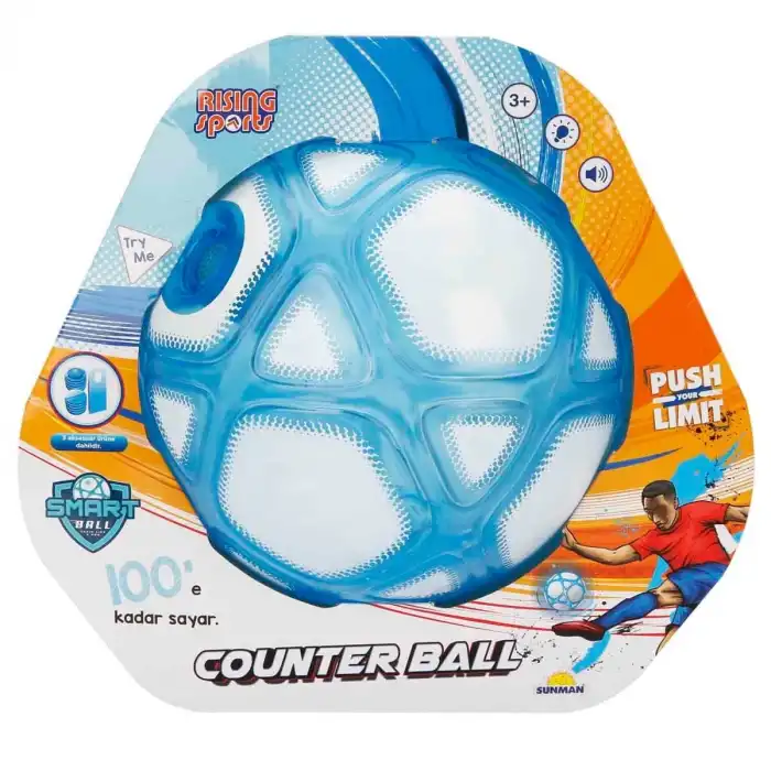 Sesli ve Işıklı Sayaçlı Futbol Topu - S01002791