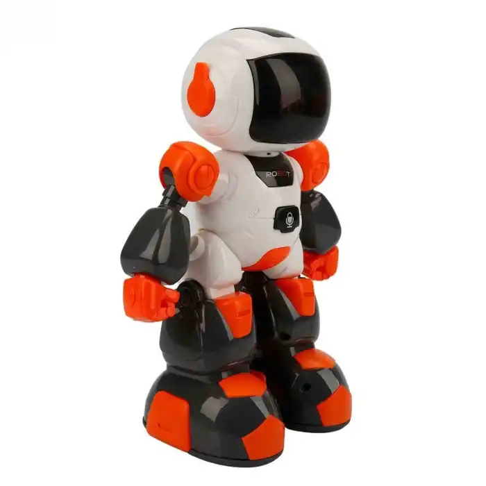 Sesli ve Işıklı Uzaktan Kumandalı Programlanabilir Robot