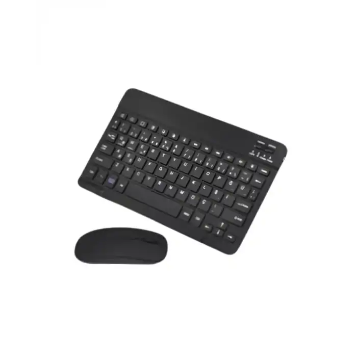 Sessiz Tuşlu Kablosuz Klavye Mouse Seti Çoklu Cihaz Uyumlu