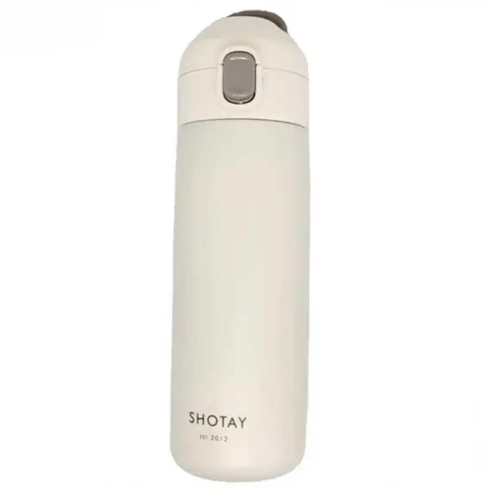 Silikon Askılı Çelik Termos Matara 420 ml 8006