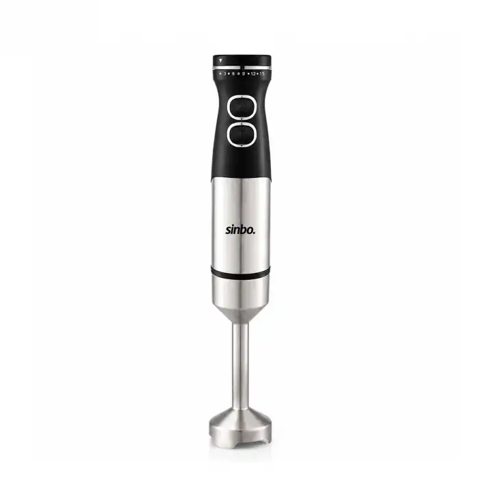 Sinbo Çubuk El Blender Seti - Çelik Uçlu - Güçlü Performans