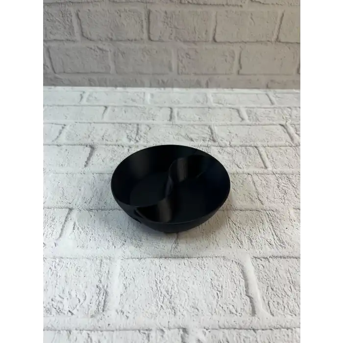Siyah Çerezlik Kase Seti 4 Adet 3x12 cm