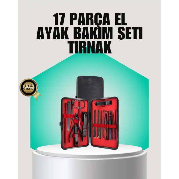 Siyah Kaymaz Teknolojili El ve Ayak Bakım Seti