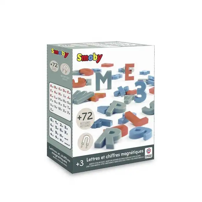 Smoby Manyetik Harf . Sayılar 72 Parça