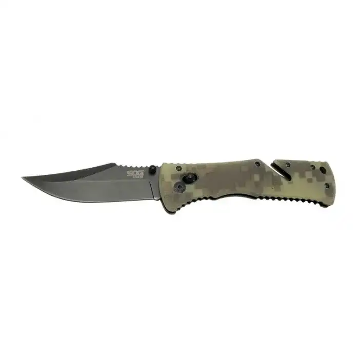 Eco Lounge Sog Trident Çakı 21,5 cm Deri Kılıflı , Kemerlikli