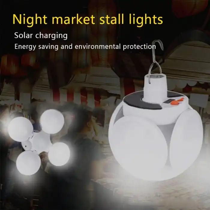 Solar 5 Kanatlı Kamp Lambası Bx40