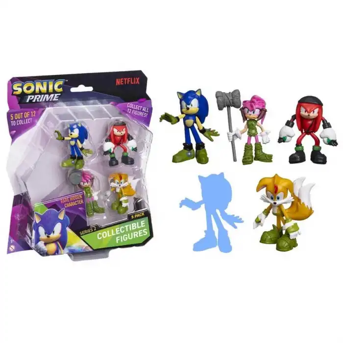 Sonic Prime 5’li Figür Seti S2 Kulaklıklı Doktor DonT