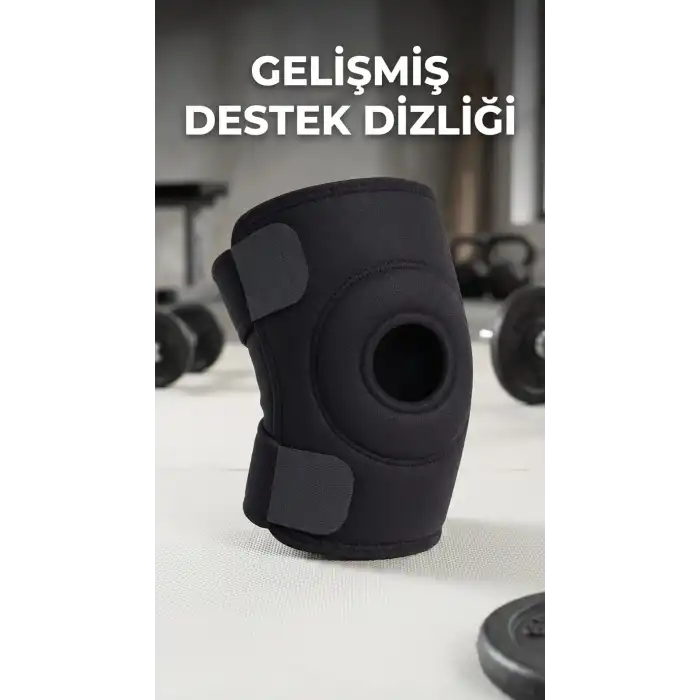 Sporcu Diz Korsesi Çapraz Bağ Destekli Termojel Hediyeli