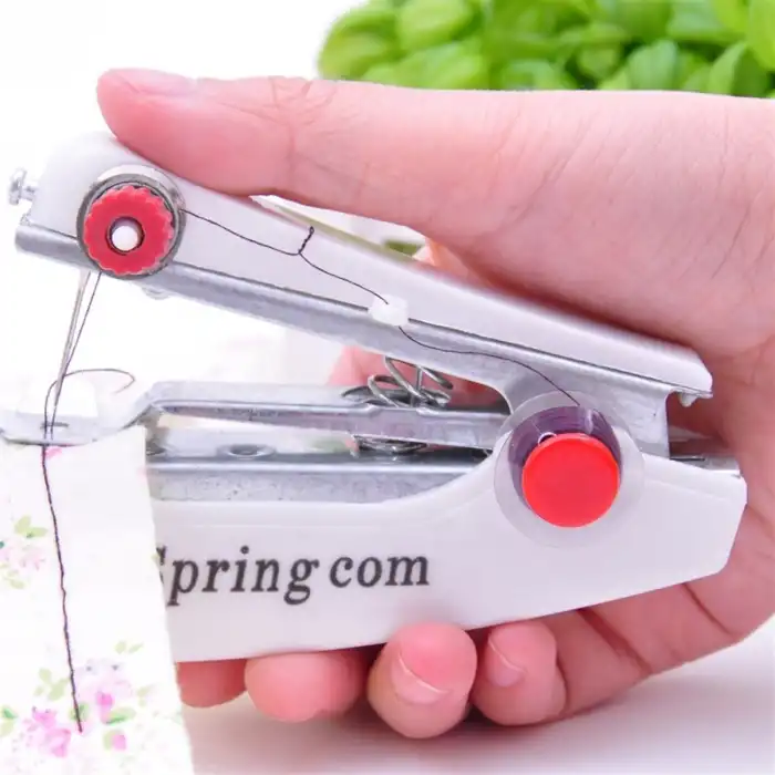 Spring Come Mini Kolay Seyehat Ve Ev Tipi El Dikiş Dikme Makinası Bx40