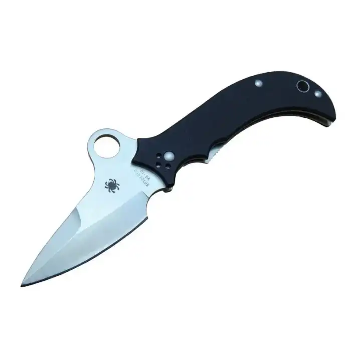 Eco Lounge Spyderco VG-10 Khalsa Kamp Çakı 18 cm, Kemerlikli