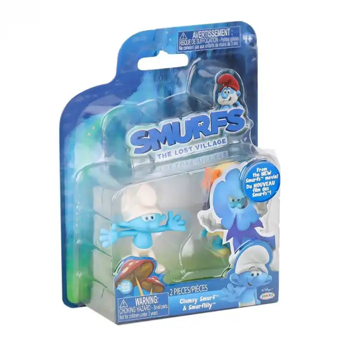 SRN 96562 Şirinler 2li Figür Set -Necotoys - 1 Adet Stokta Olan Gönderilir