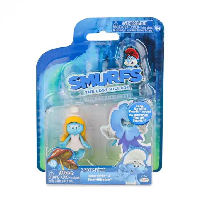 SRN 96562 Şirinler 2li Figür Set -Necotoys - 1 Adet Stokta Olan Gönderilir