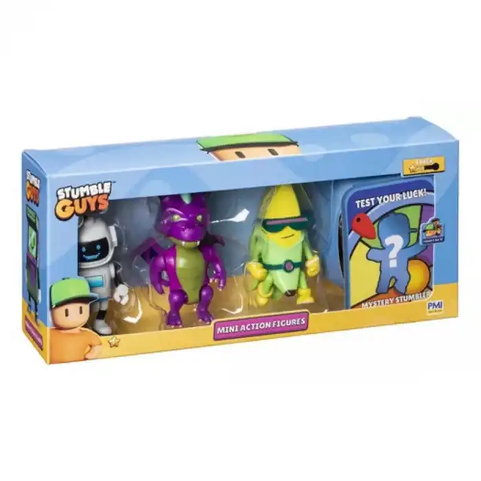 Stumble Guys 4lü Aksiyon Figür Set - PMI/SG3204