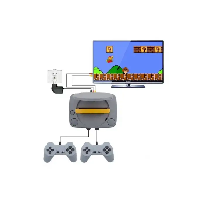 Super 8 Bit Tv Game Yeni Version Retro Televizyon Atarisi Tabanca Tüplü Tv De Çalışır