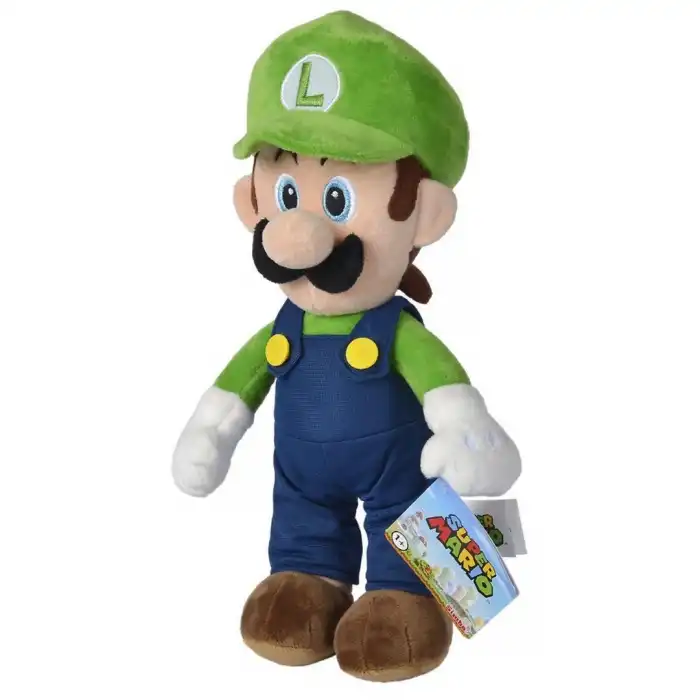 Super Mario Luigi Peluş Figür 30 cm