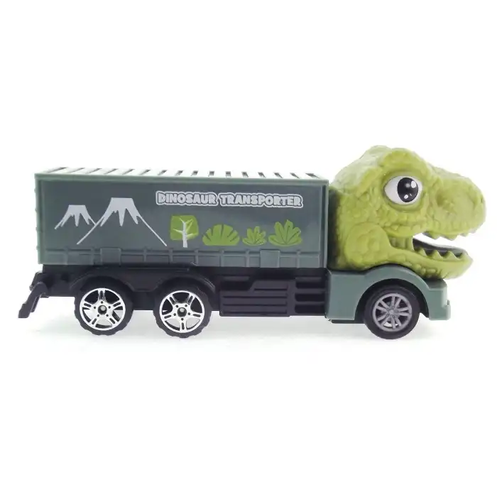 Sürtmeli T-Rex Kafalı Mini Konteynır Tır