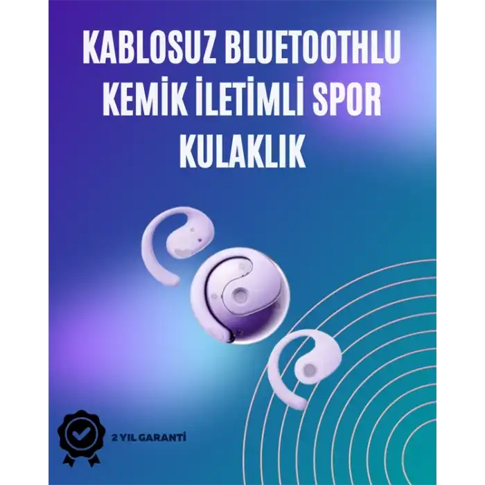 Suya Dayanıklı Ergonomik Tasarımlı Spor Kulaklık