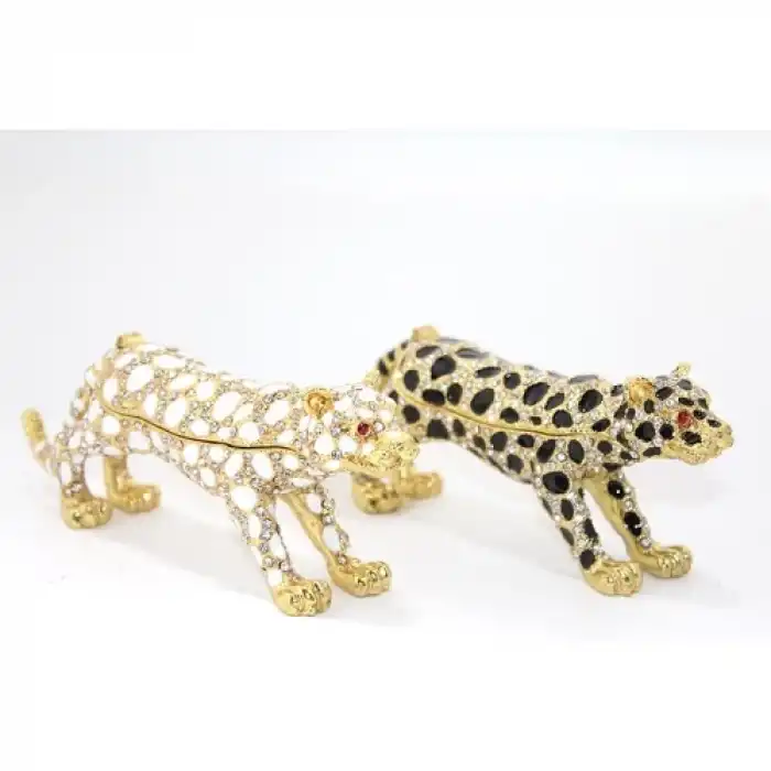 Swarovski Taşlı Tekli Leopar Model 1