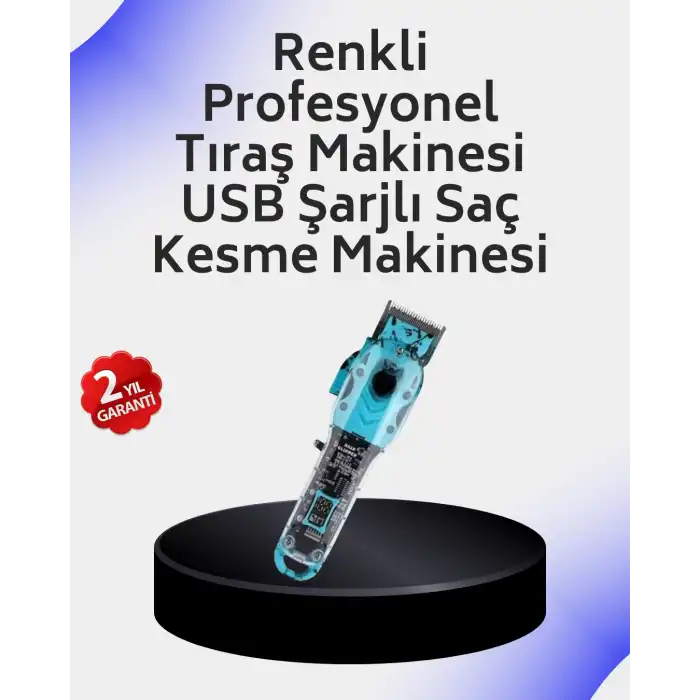 T Tipi Titanyum Başlıklı Traş Makinesi