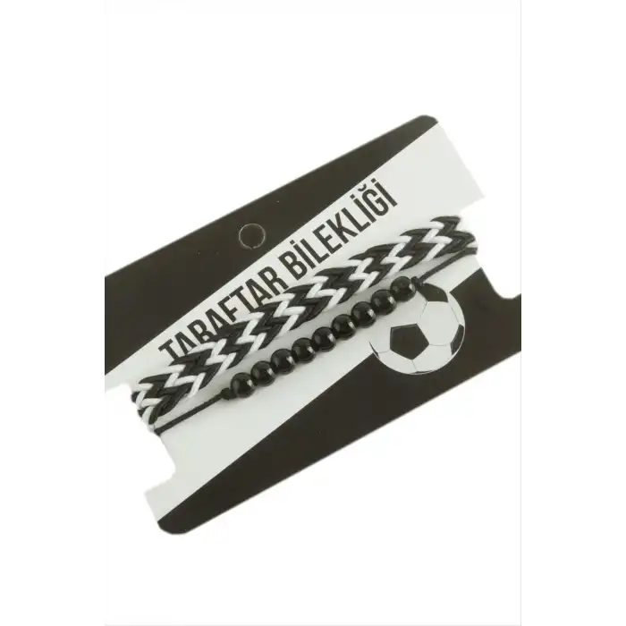 Taraftar Örgülü İp Bileklik