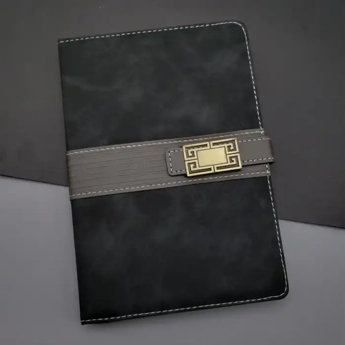 Tarihsiz Ajanda Defter Siyah Renk