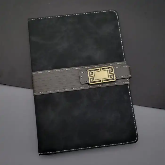 Tarihsiz Ajanda Defter Siyah Renk