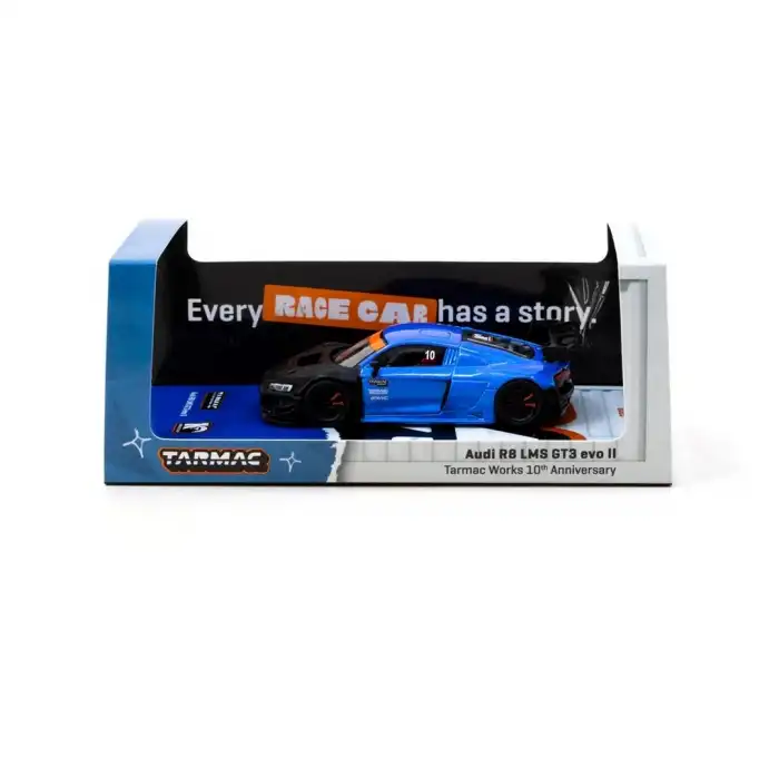 Tarmac Works 1/64 Audi R8 LMS GT3 evo II Tarmac Works 10th Anniversary