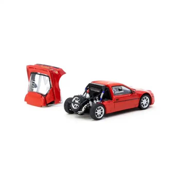 Tarmac Works 1/64 Ford RS200 Red