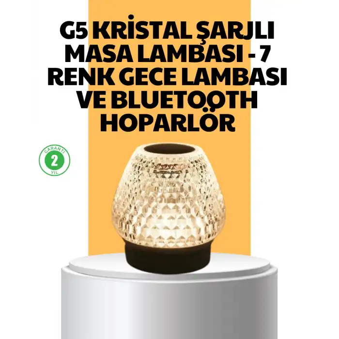 Taşınabilir Işıklı Yüksek Ses Kaliteli Bluetooth Hoparlör