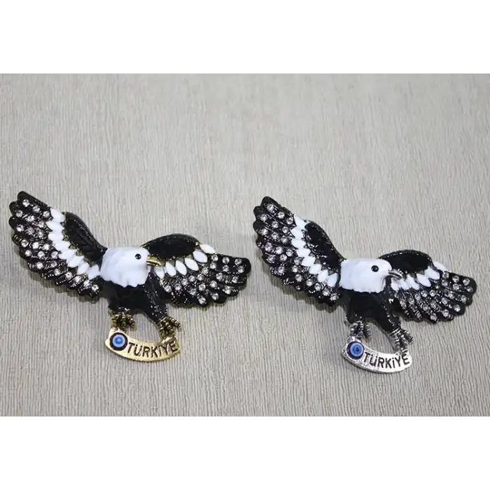Taşlı Kartal Figürlü Magnet