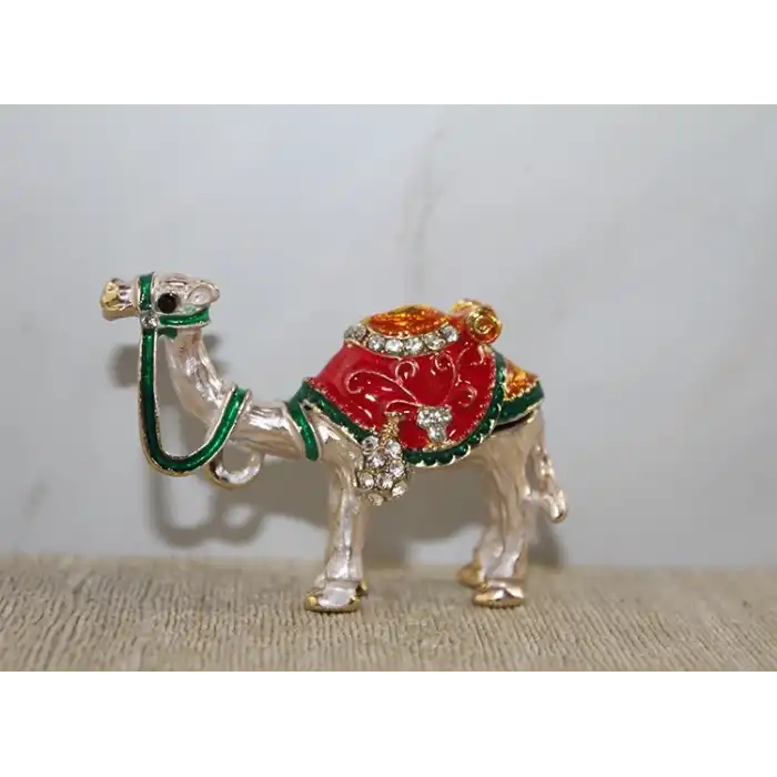 Taşlı Minik Figür - Deve Model 2