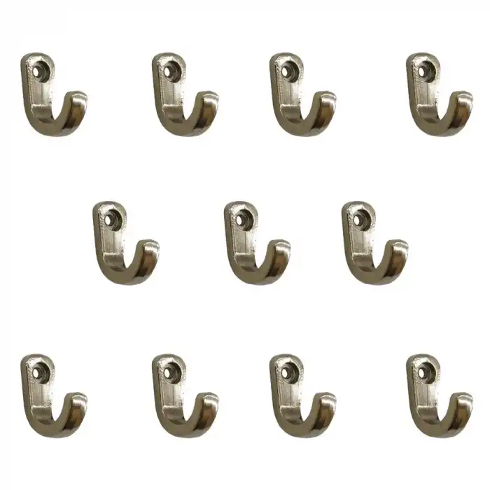 Tekli Bijuteri, Dekor Askısı - Nikel, 100 Adet, 10x18x22 Mm