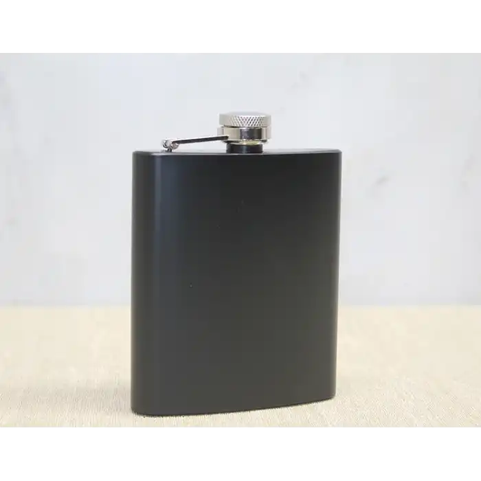 Tekli Siyah 7 Oz Matara